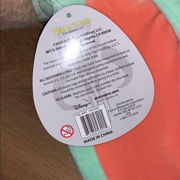 NWT Baby Yoda "The Child" 20" Squishmallow Plush - Picture 3 of 7